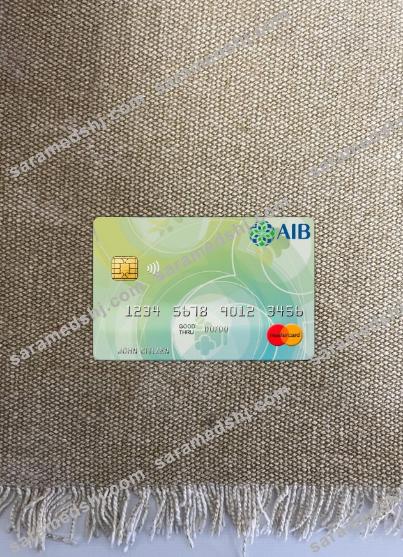 Afghanistan International bank mastercard photolook front
